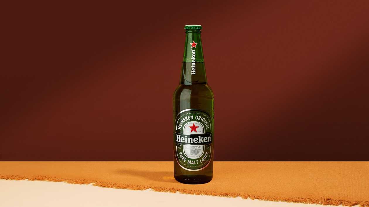 Heineken beer glass bottle 0.5l