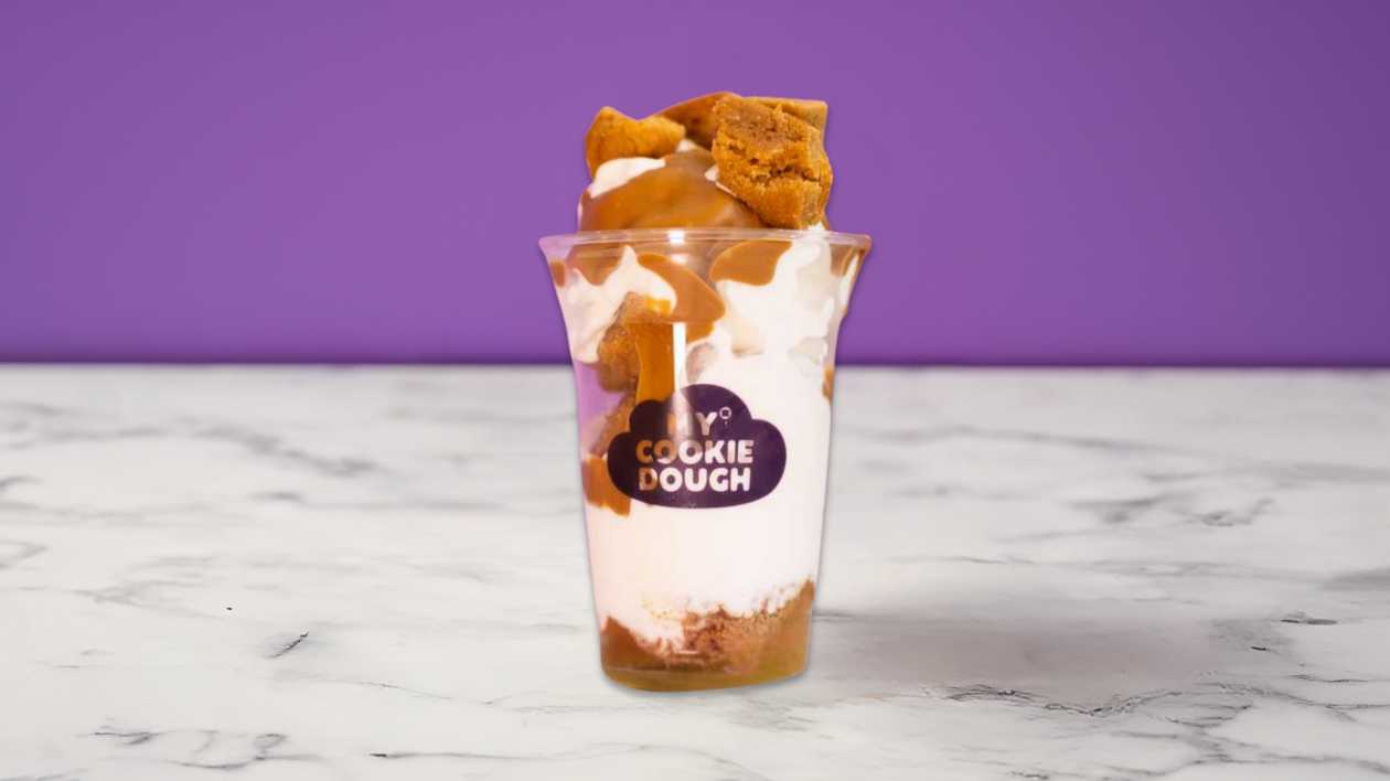 Lotus Biscoff Cookie Dough Sandae