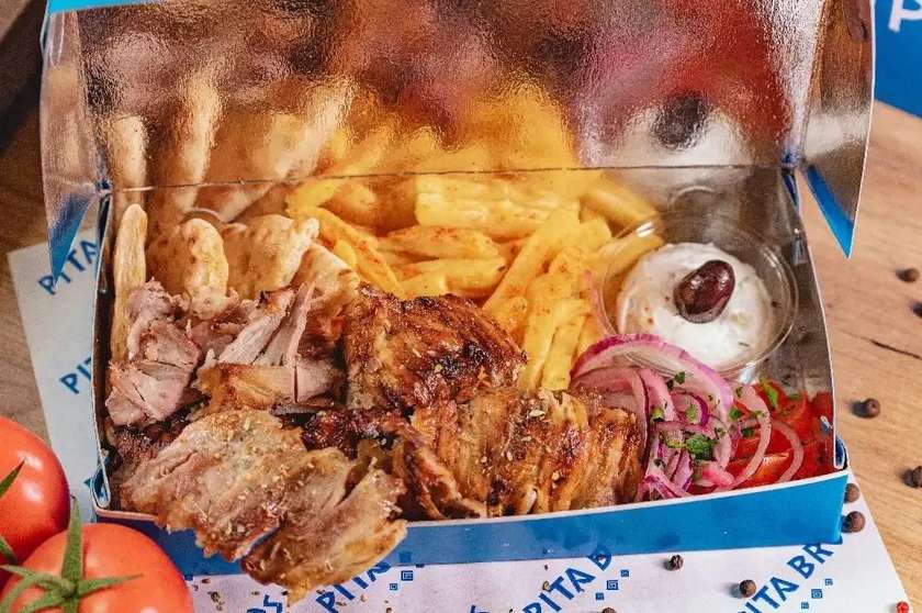 Gyros Box XL.