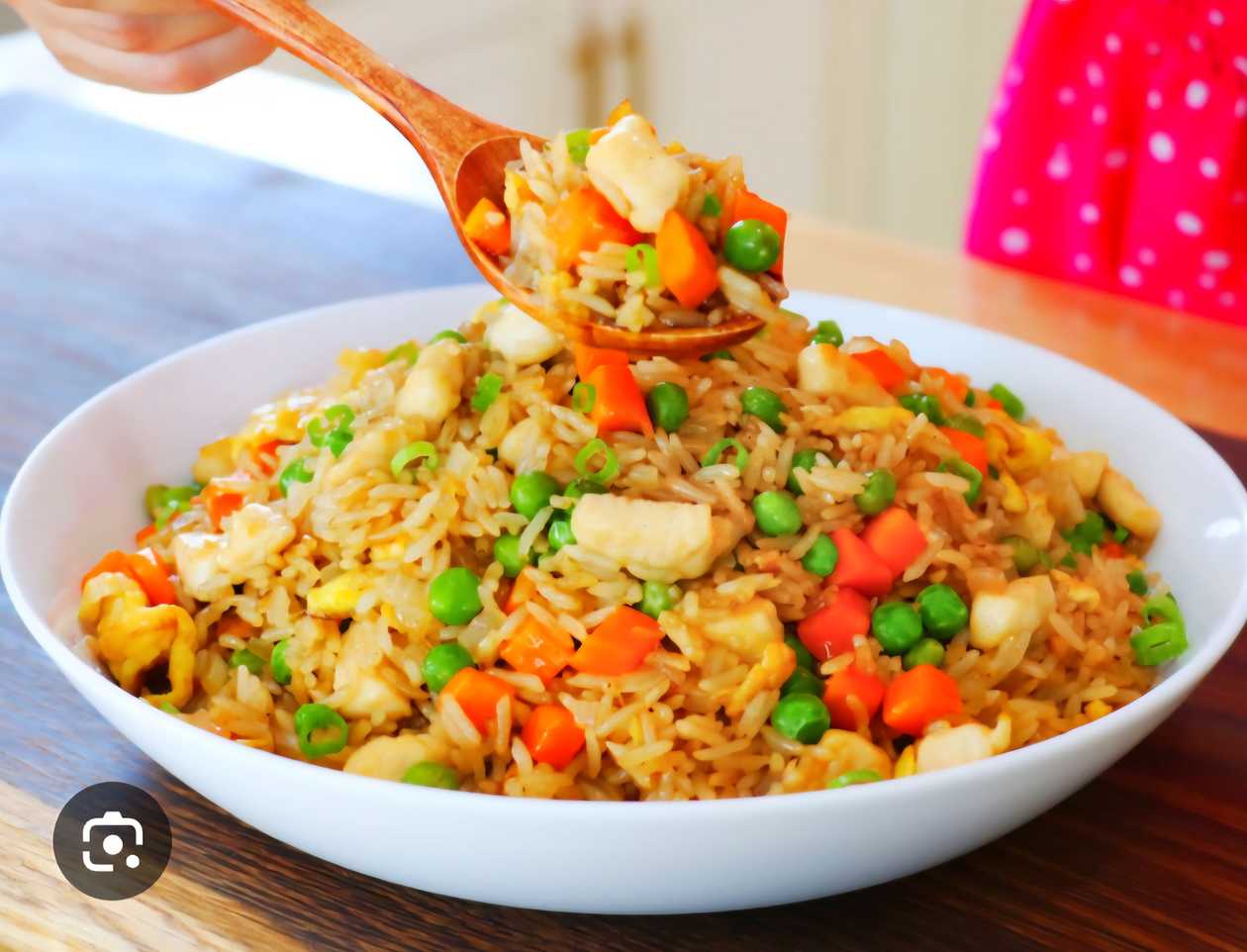 Chicken friedrice/Jollofrice