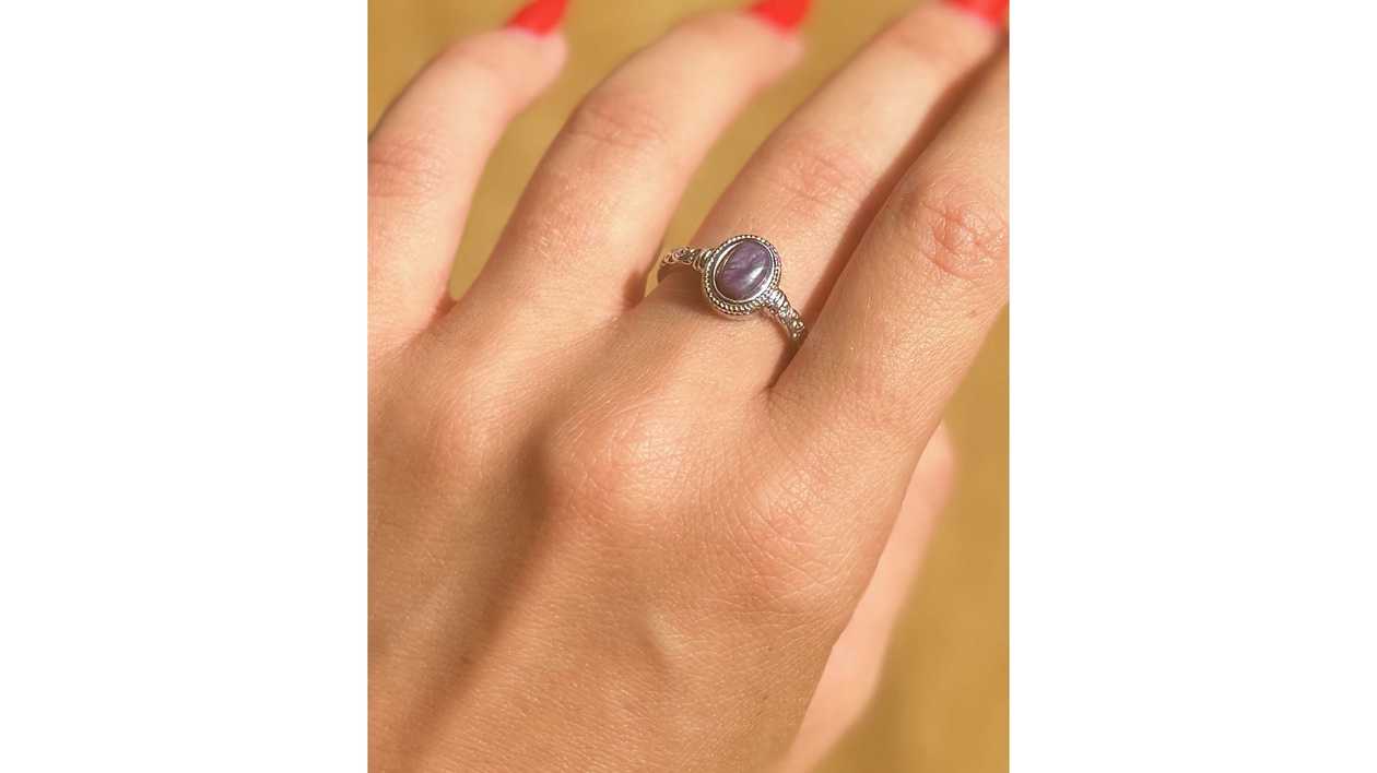 Charoite Ring