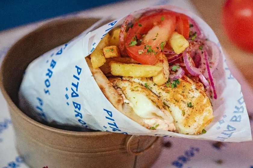 Pita Halloumi.
