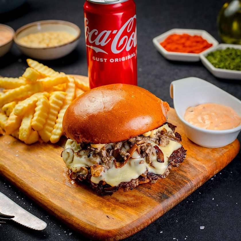 Combo Truffle & Mushroom Burger