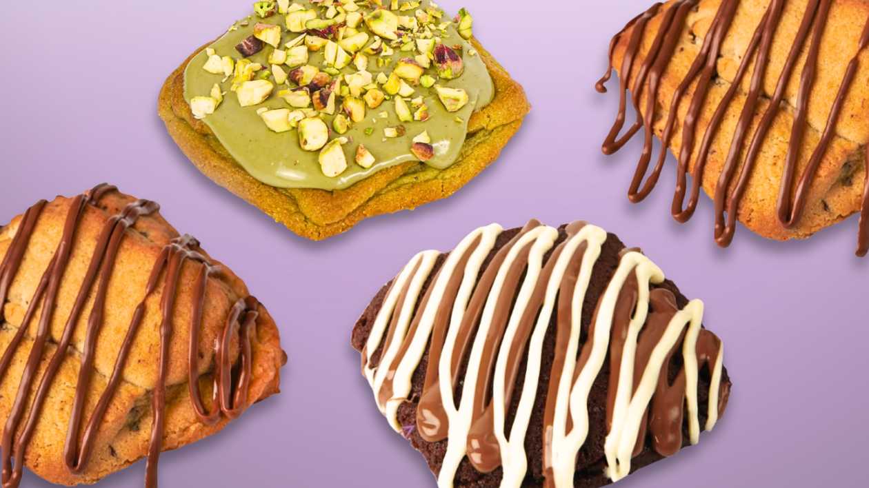 4 Cookie doughs