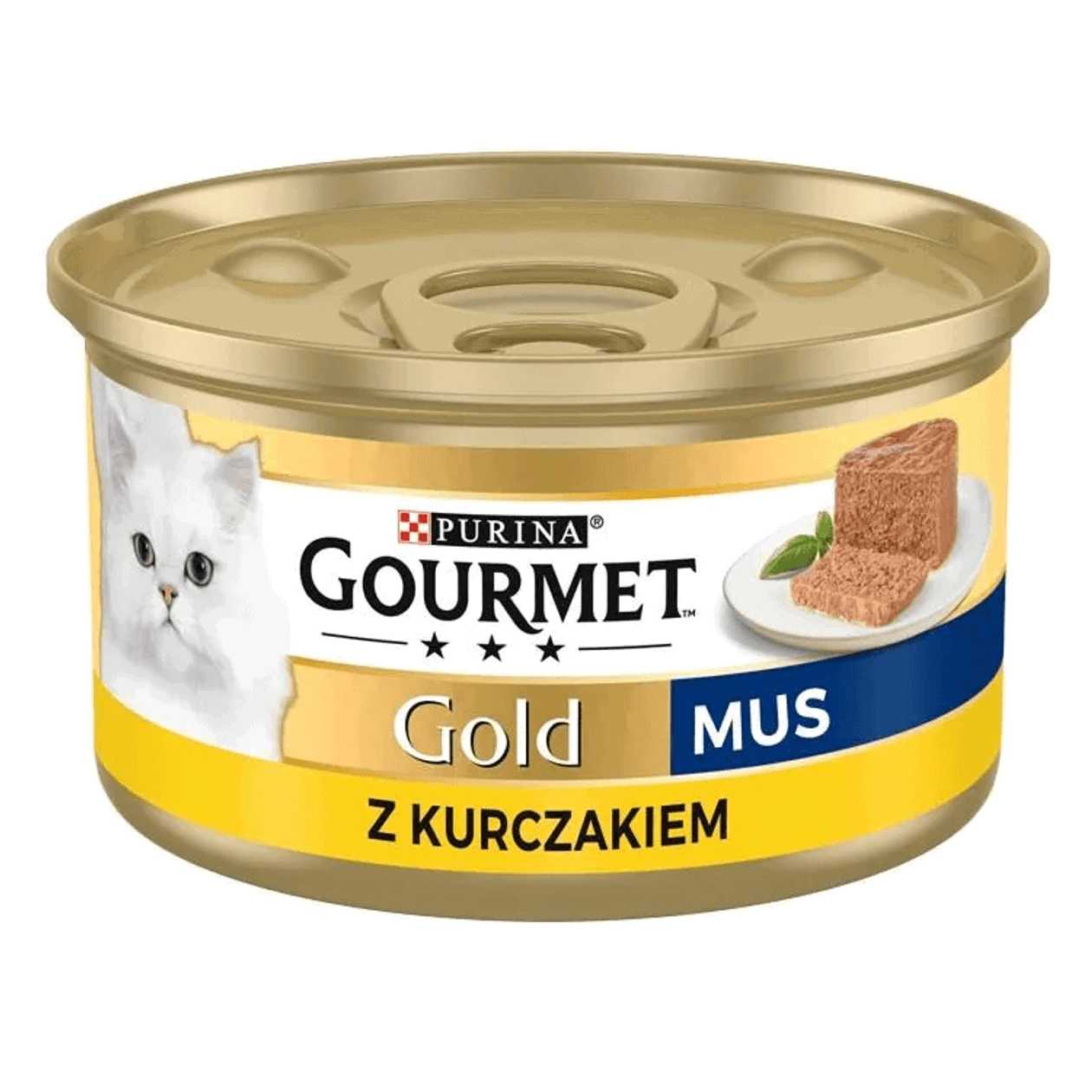 Gourmet Gold Chicken Mousse Cat Food, can 85g