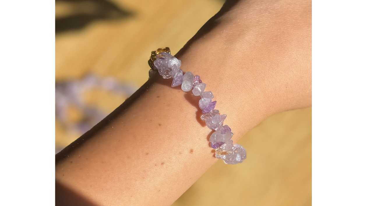Ametrine Chip Bracelet