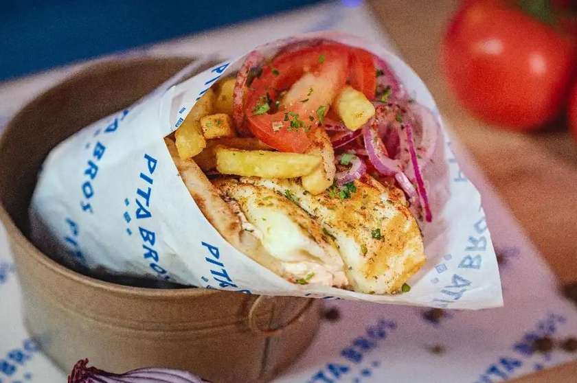 Pita Halloumi XL.