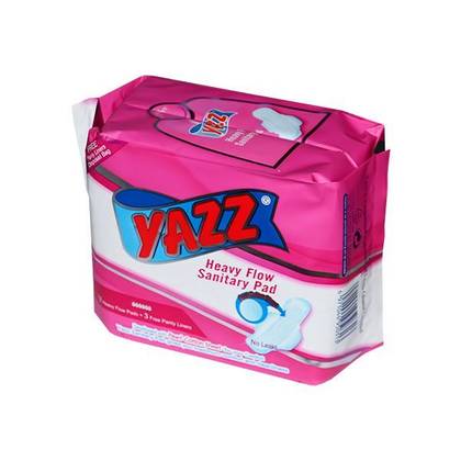 Yazz Heavy Flow Sanitary Pad (Pink Colour)