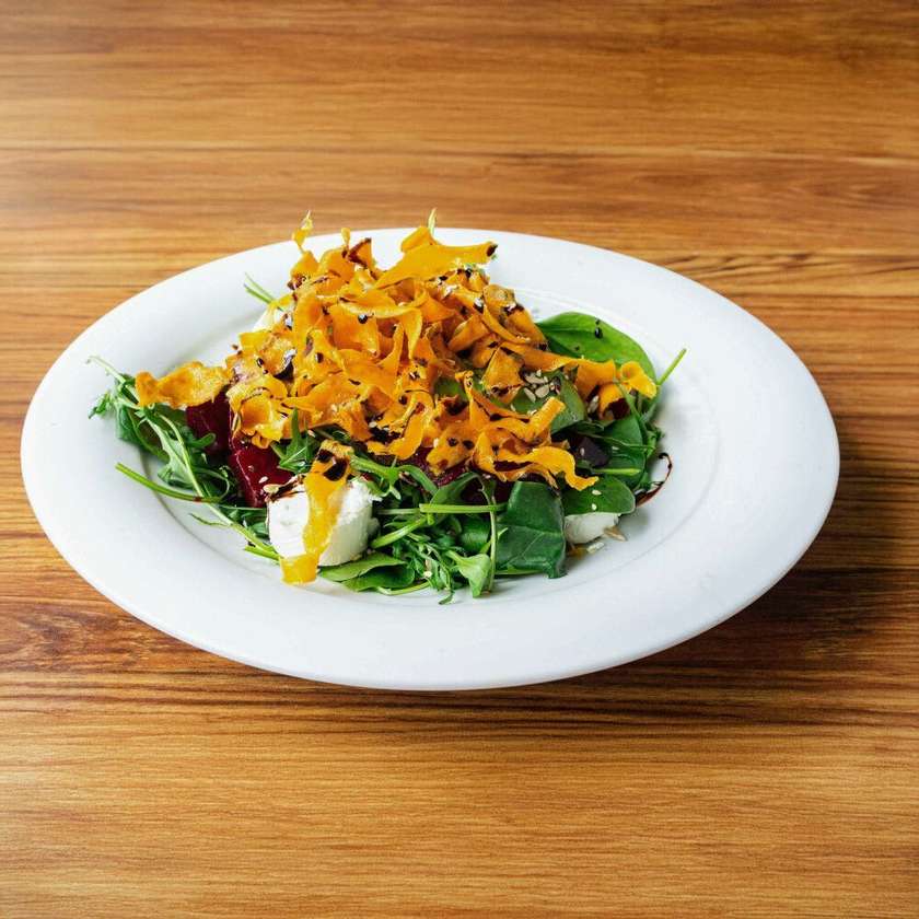 Cartofi dulci & brânză de capră