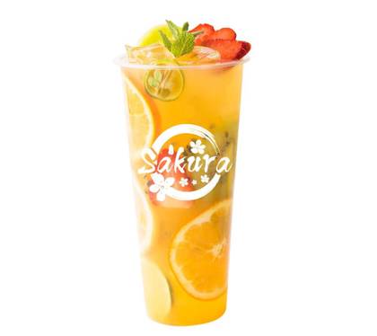 Fruit ice tea