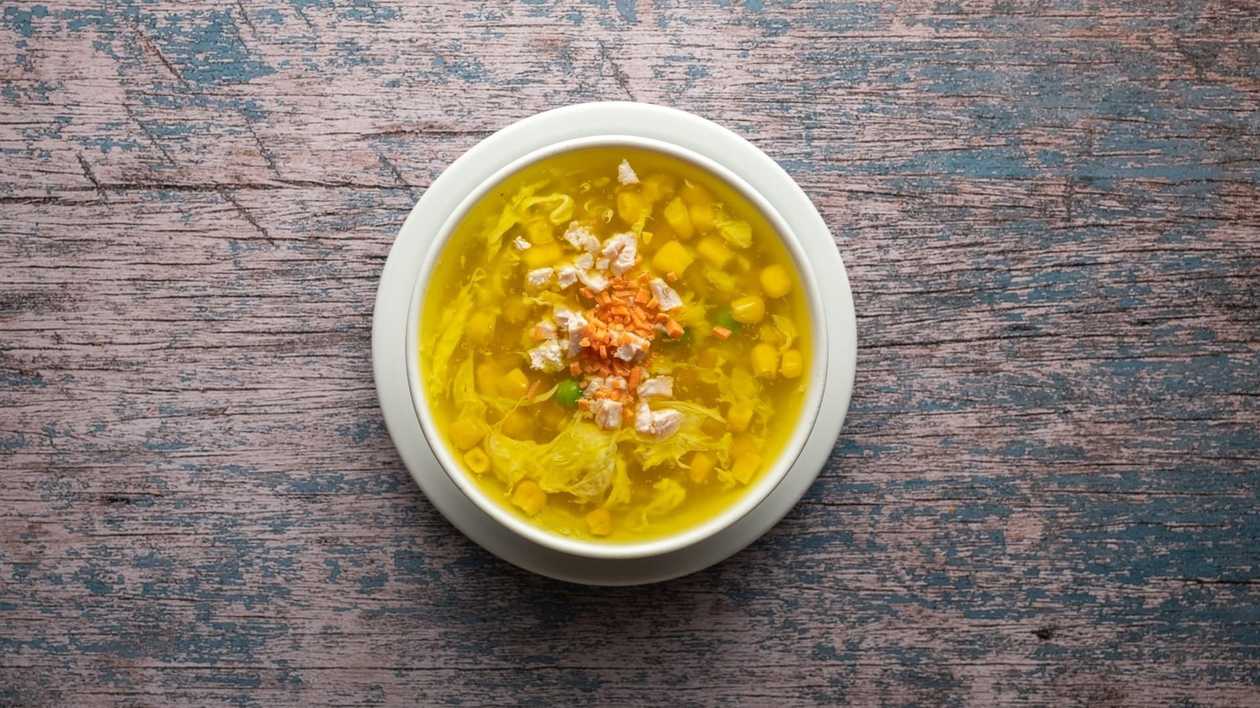 16. Chicken and Sweet Corn Soup