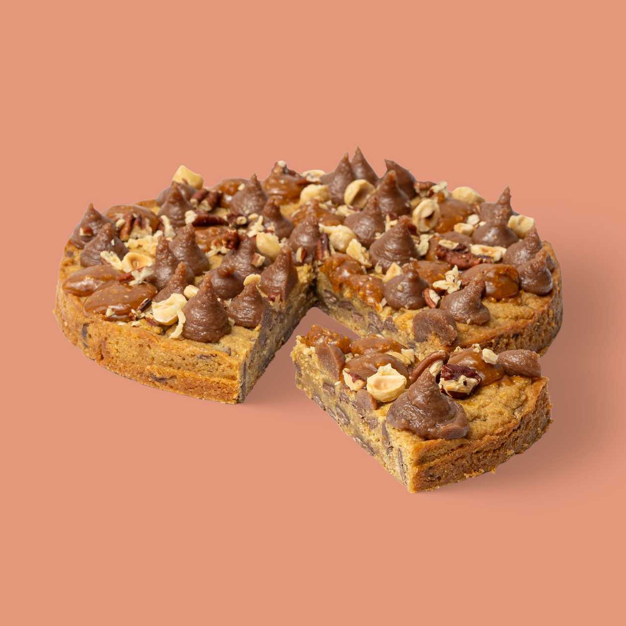 Cookie Pizza Gianduja