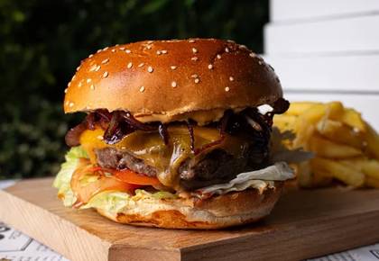 Simple Burger Menu