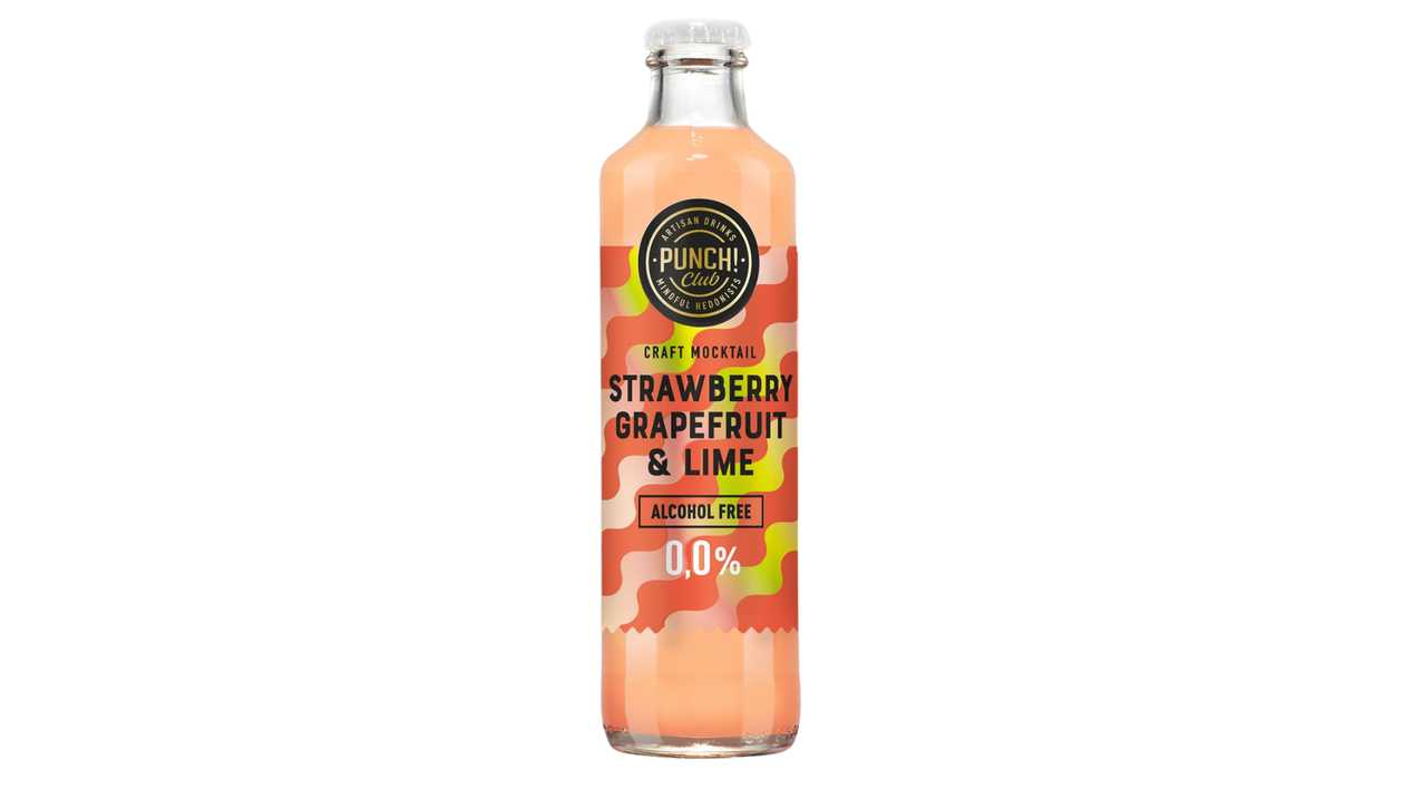 Soft Punch® Strawberry Grapefruit & Lime 0,25 л