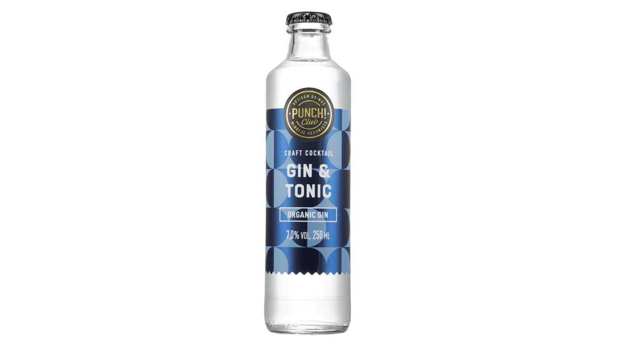 Punch Club! Gin & Tonic Organic 7,0% 0,25 л