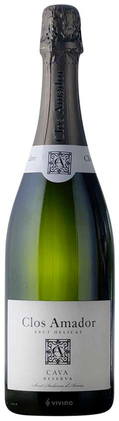 Cava Clos Amador Brut Reserva Delicat NV, Penedes, Испания 11,5% 0,75 л