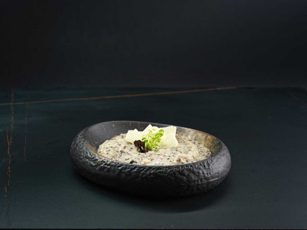 Wild Mushroom Risotto Double