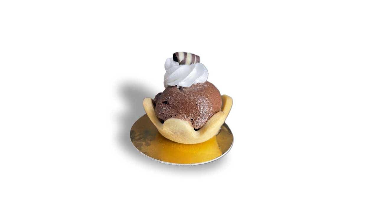 Chocolate Ice Cream Cookie Flower
