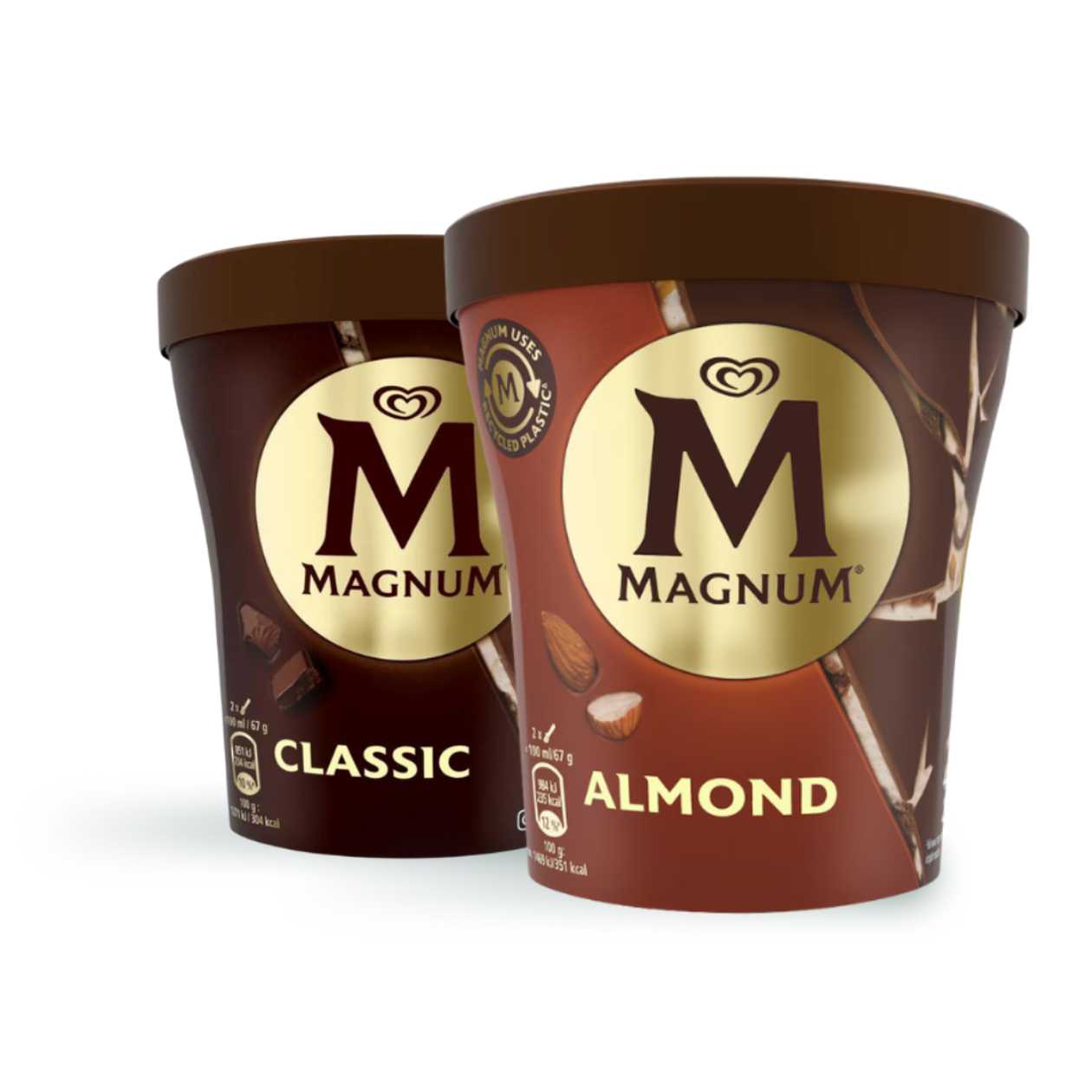 Zestaw: Classic + Almond Magnum 2x440ml