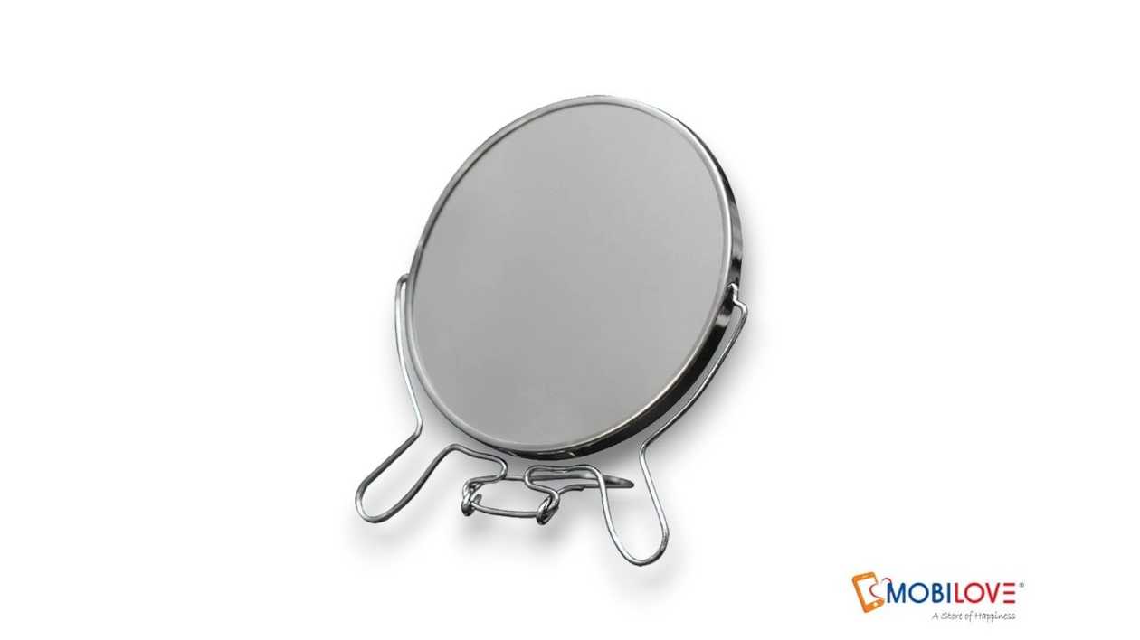 Tabletop double-sided iron mirror, large, 6920111800273