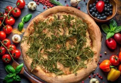 Pizza quattro pesci