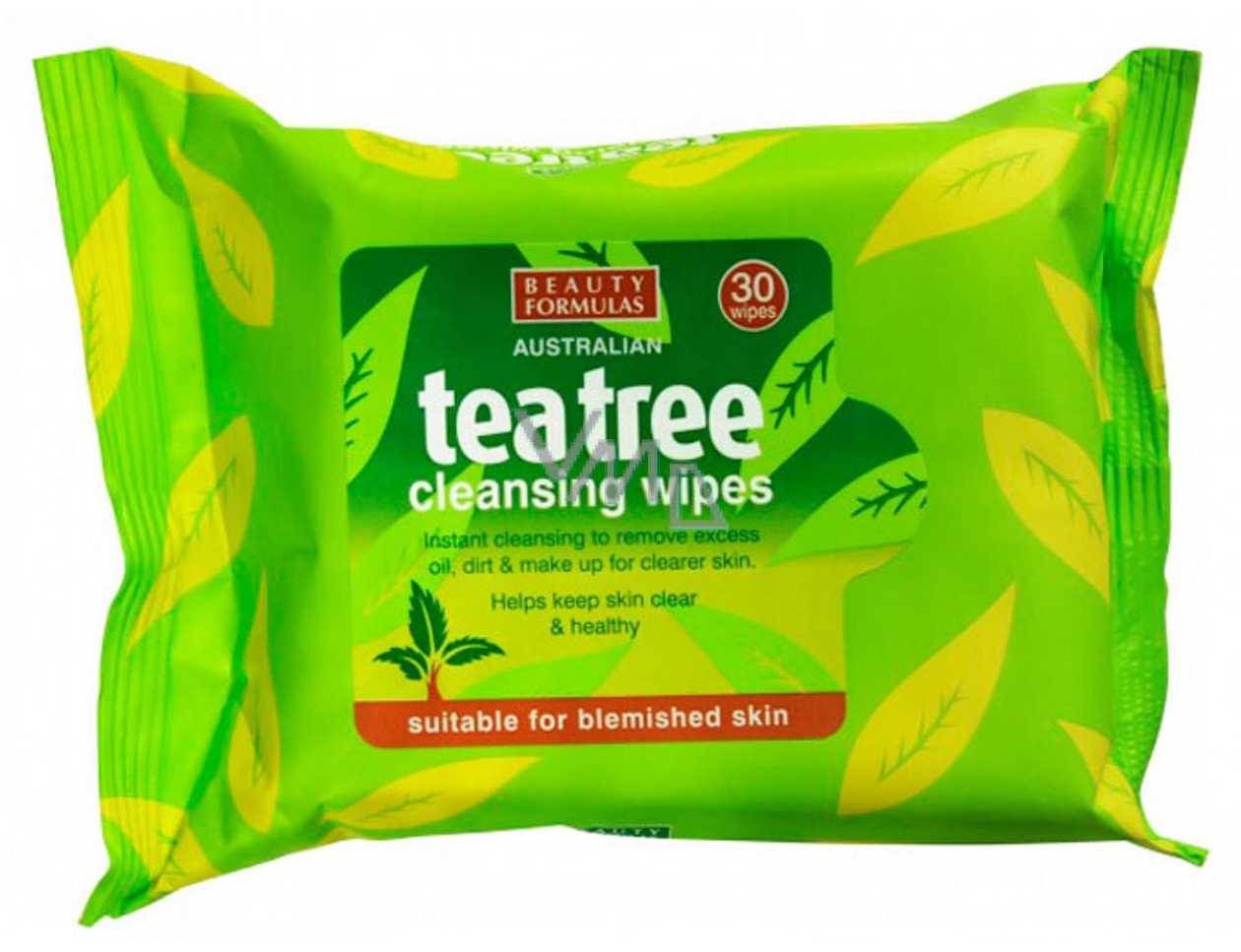 Tea Tree Cleansing Facial Wipes (25pieces)