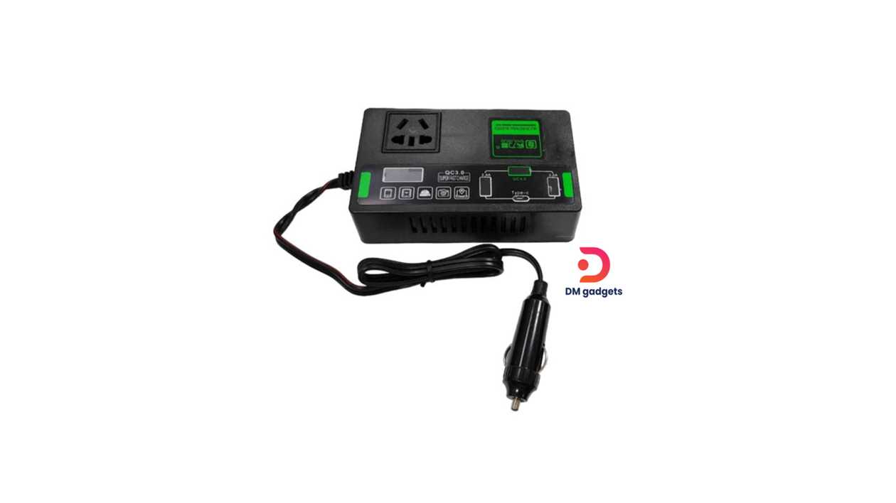 #340BF#Shiliduo®Car Inverter 220V 12V SLD-1127 – Vehicle Multi-function Power Inverter