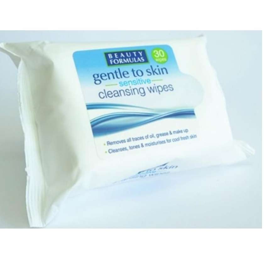 Gentle to Skin sensitive cleansing wipes (25 pieces)