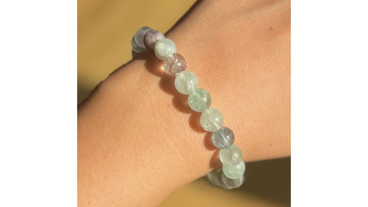 Moss Agate Gaia’s Pulse Bracelet