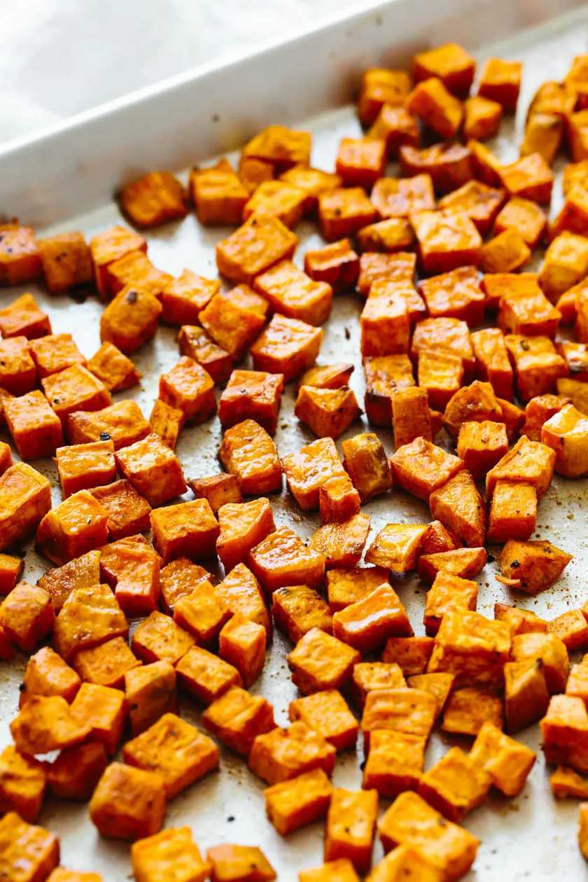 Roasted Sweet Potato Serving