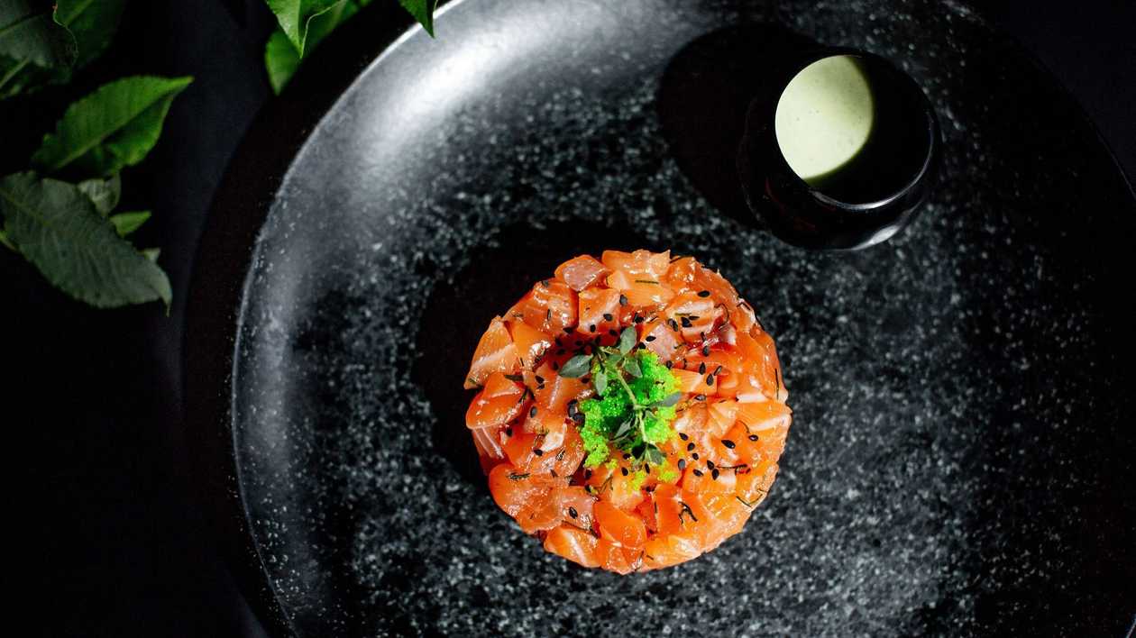 Salmon tartare