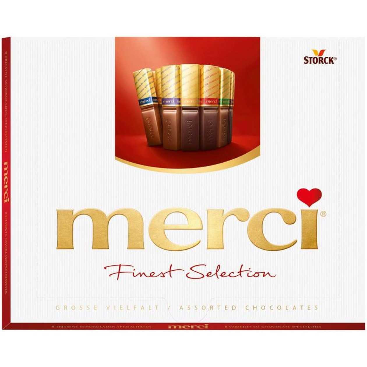 Merci, Finest Selection Assorted Chocolate, 250g (expires soon)