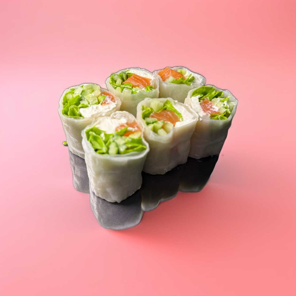 Spring roll ar lasi