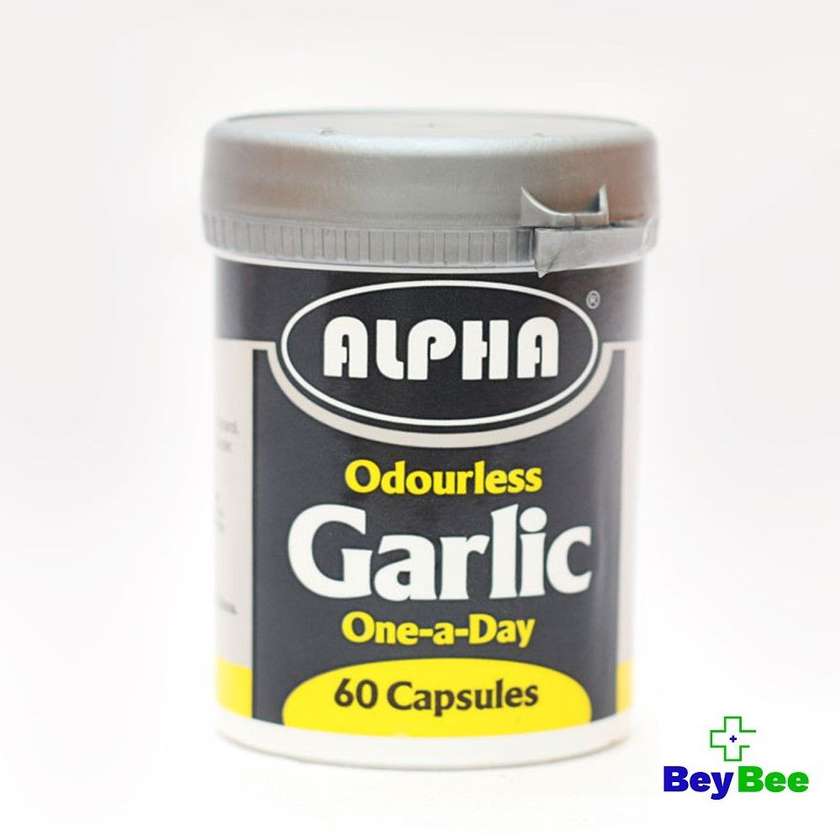 Odourless Garlic (Alpha) 60 capsules