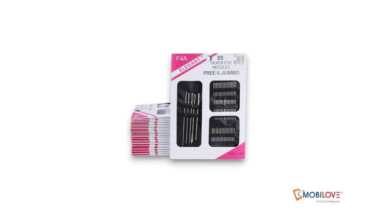 Sewing needle set, 60 pieces, 1111111111263