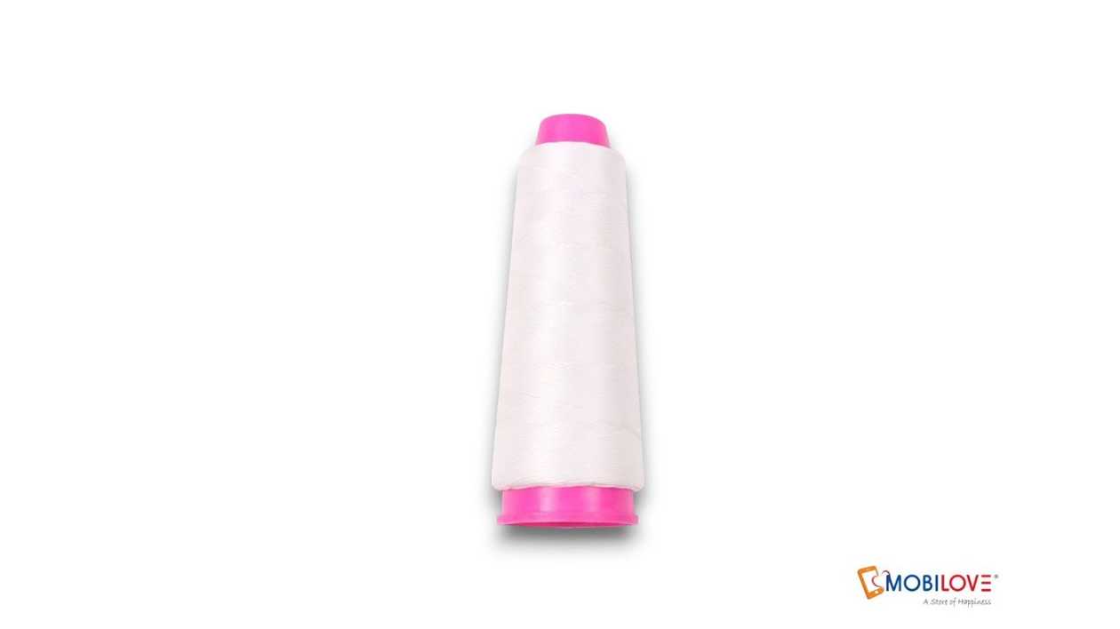 Thread for sewing, white, 1111111111270