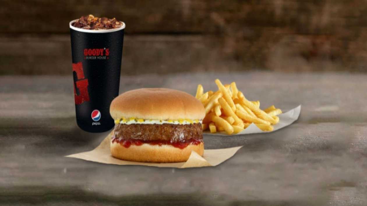 Макси-комбо с классическим ветчинным сэндвичем