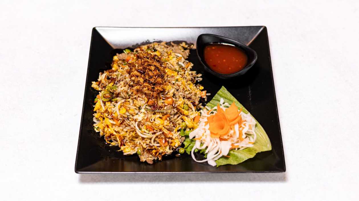 Vyprážaná Rizoto s Hovädzím Mäsom