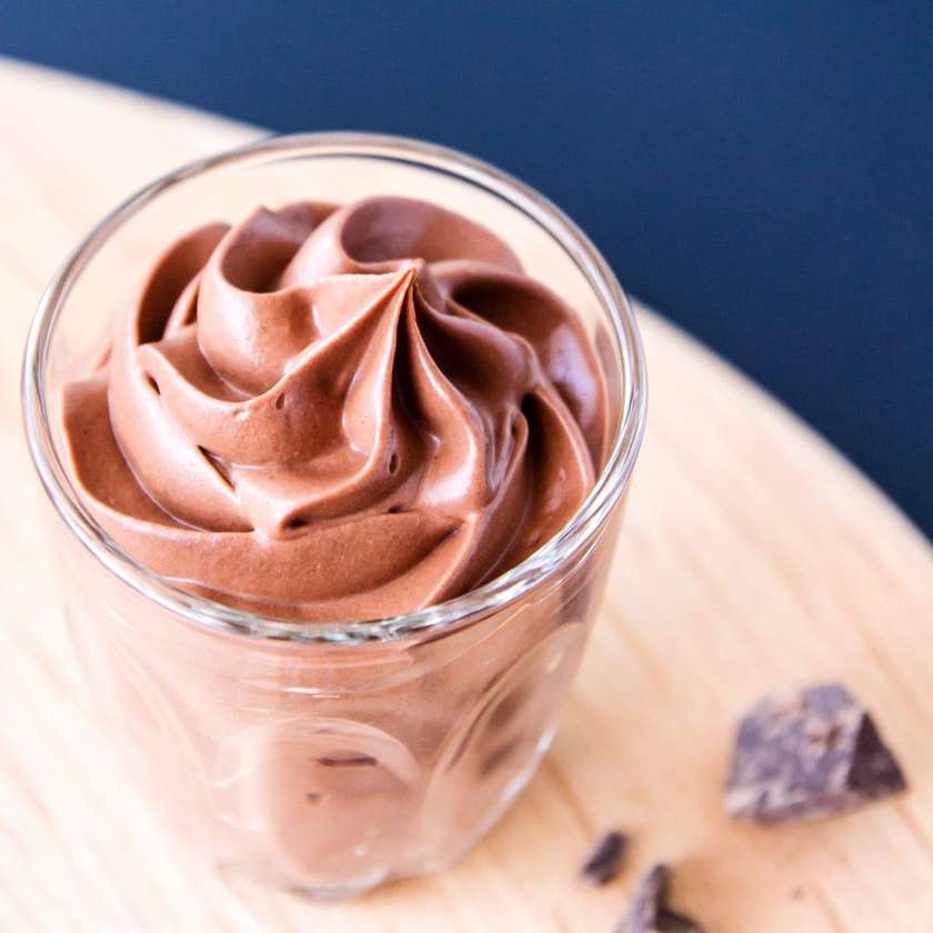 Mousse raw vegan cu cacao fara zahar fara gluten 150 gr