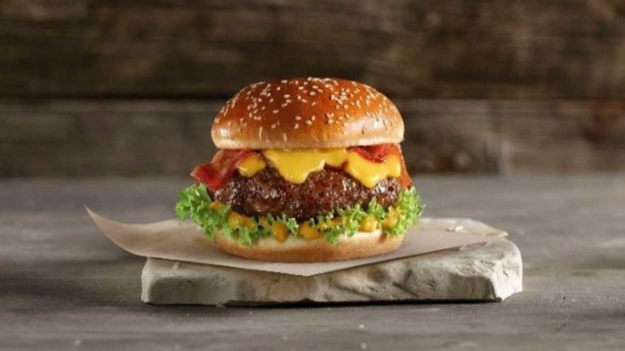 Классический чеддер с беконом