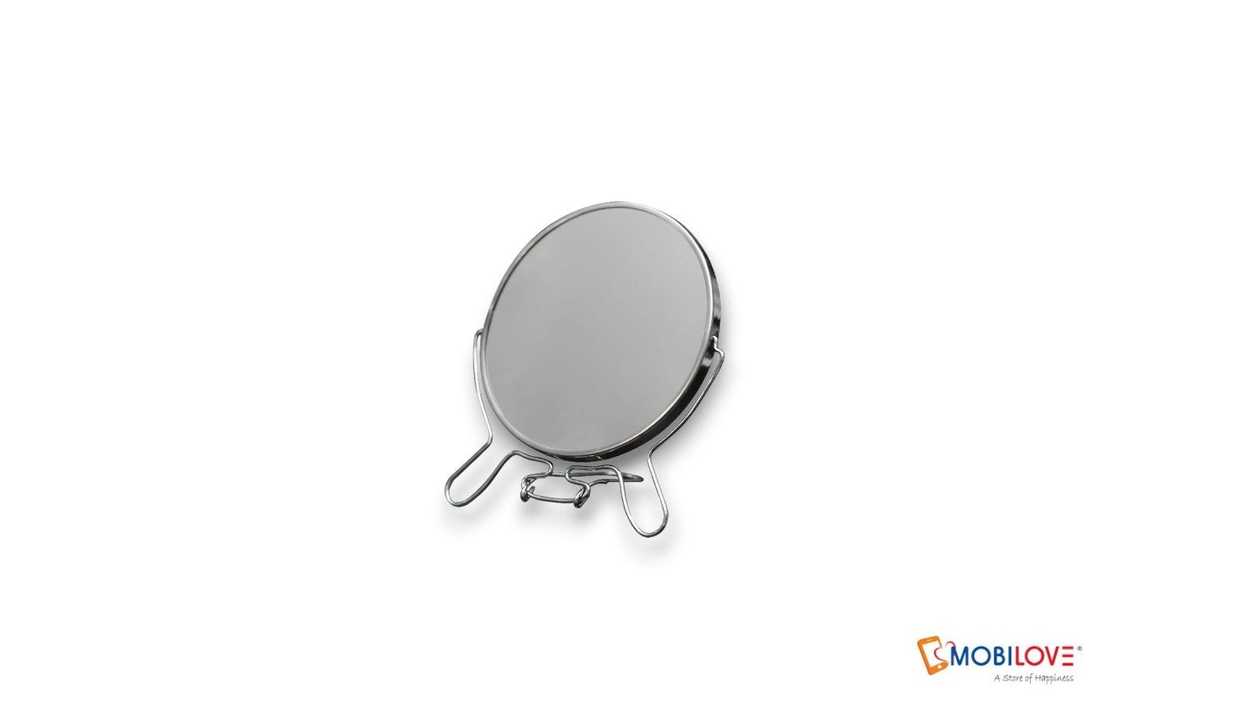 Tabletop double-sided iron mirror, small, 6920111800259