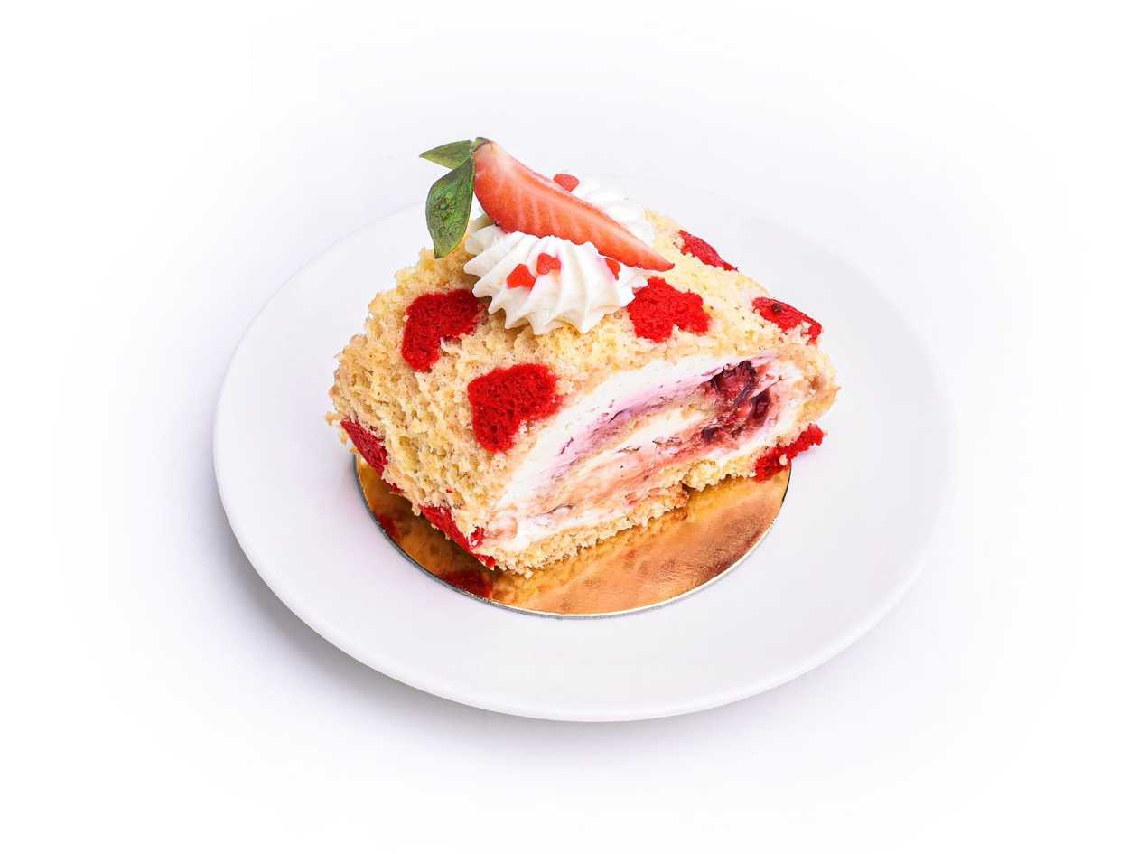 Smetanová roláda vanilková