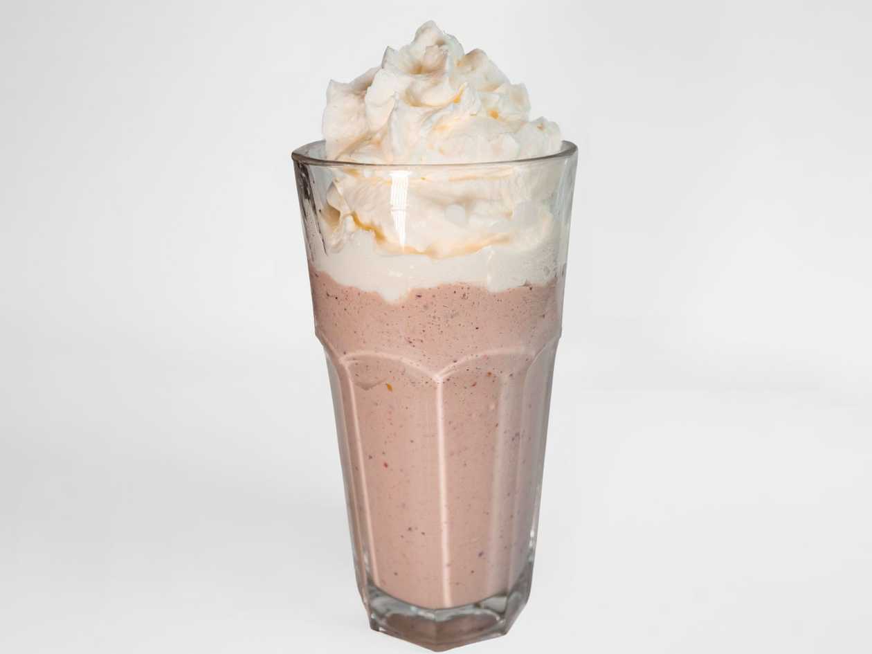 Jahodový šejk 0,4 l