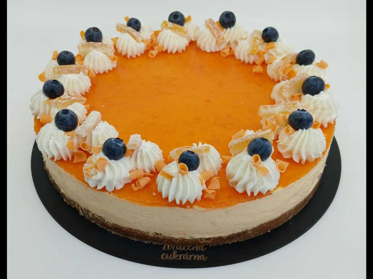 cheesecake pomeranč