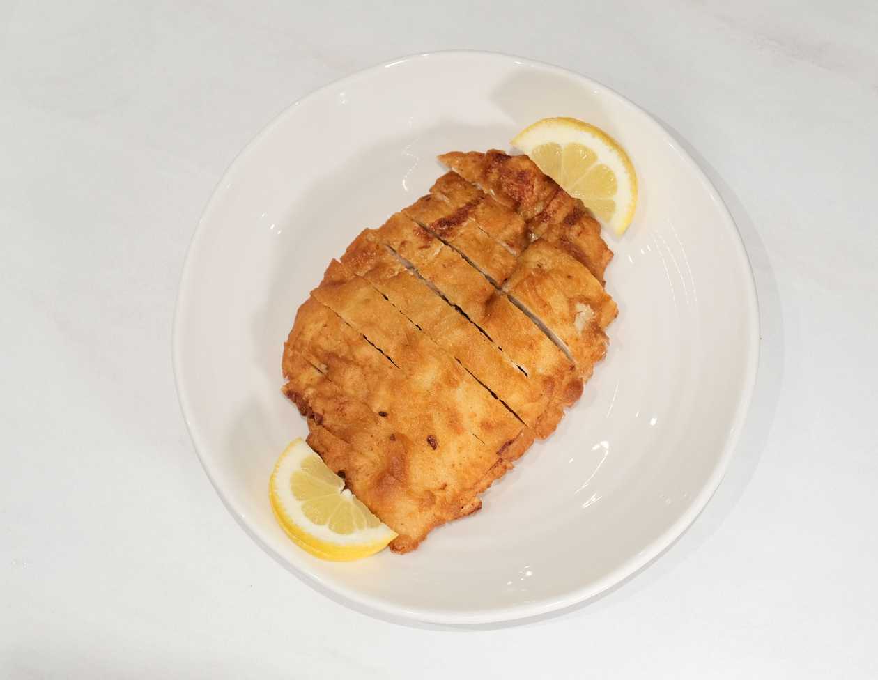 Fried Chicken with Prawns