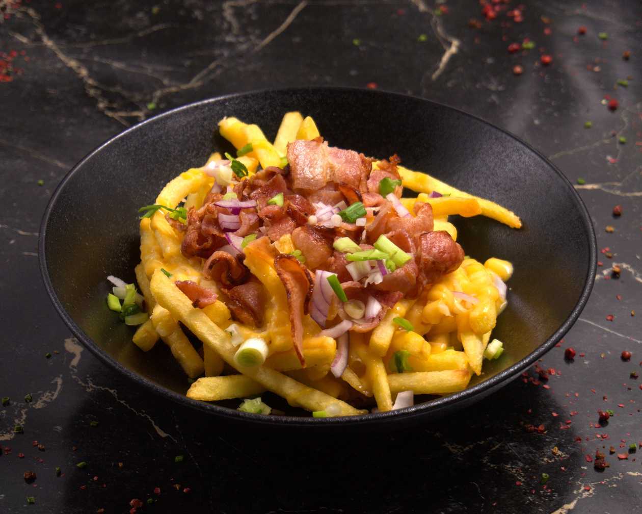Loaded Fries with Bacon