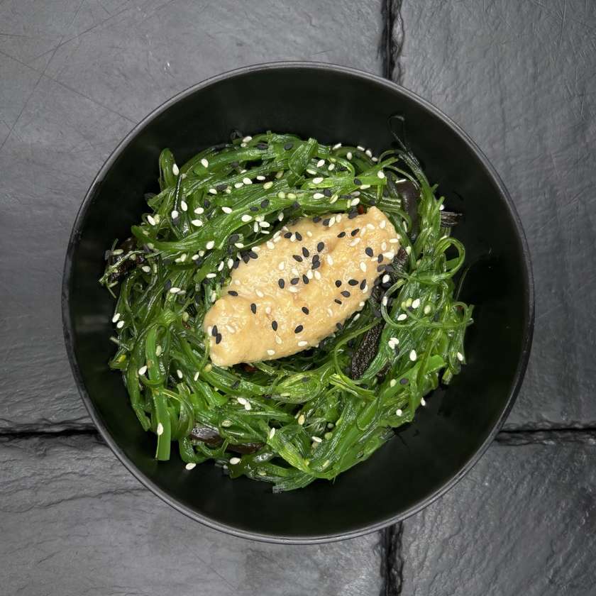 Chuka Salad with Nut Sauce