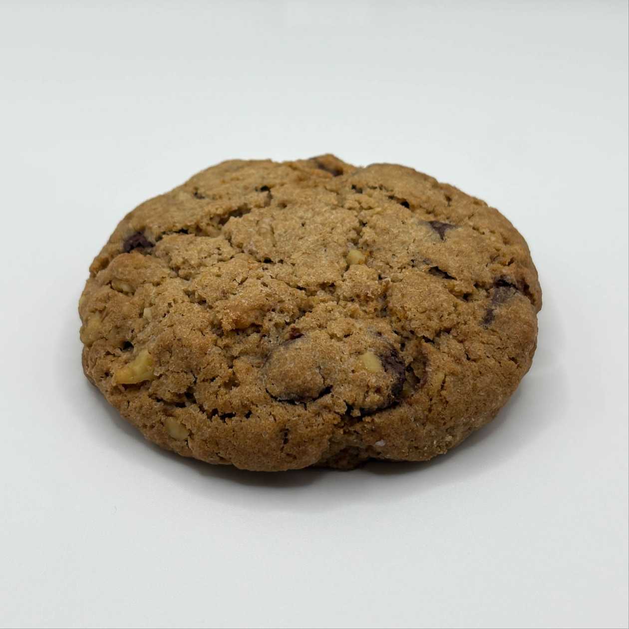 Hojicha cookie - vlašské orechy a čokoláda