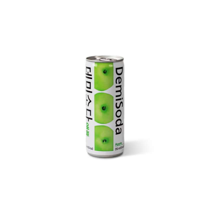 Demisoda Korean drink apple 250ml - 1 carton - 30 pcs