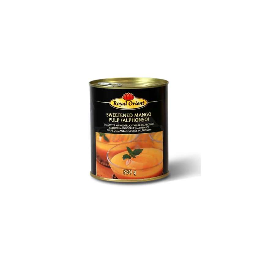 Alphonso mango puree sweetened ROYAL ORIENT 850g